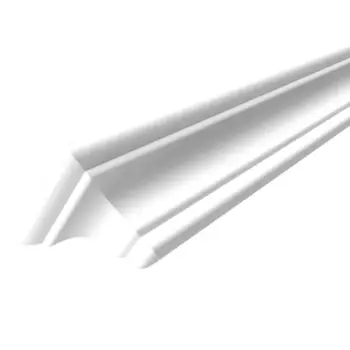 Карниз 70x800 мм эмаль, цвет белый