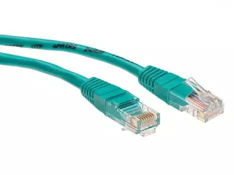Патч-корд Telecom PATCH CAT5E UTP 2M GREEN (NA102-G-2M)