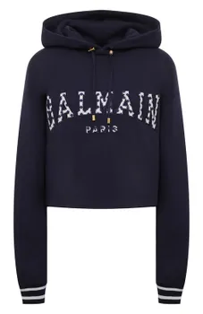 Хлопковое худи Balmain
