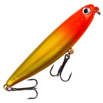 1 шт. Walk The Dog Topwater Fishing Lure 11,6 г 9 см плавающий карандаш приманка крючки свимбейт рыболовный крючок поппер воблер минноу снасти воблер 1#