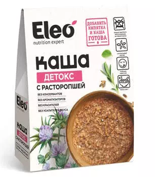 Каша "Детокс" с расторопшей, 200 г.(5*40 г), серия Eleo