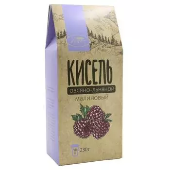 Кисель малиновый, порционный 10 шт*23 г., Хорст