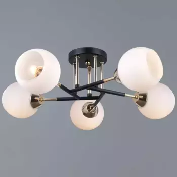 Потолочный светильник ILLUMICO IL0689-5CSQ-24 BK FGD LIBRA