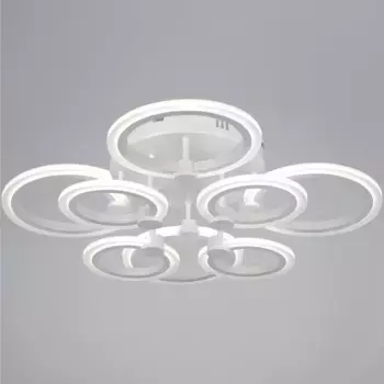 Потолочная светодиодная люстра Reluce 09502-0.3-4+4 WH