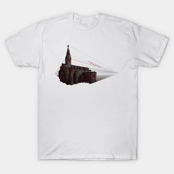 Футболка женская Mad King Cathedral Harajuku Print Kawaii футболка летняя женская футболка с коротким рукавом топ футболка S