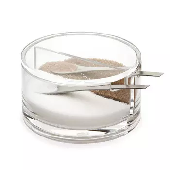 Сахарница 250 г Balvi Basics двойная с ложкой