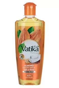 Масло Dabur Vatika Almond Enriched Увлажнение и блеск, 200 мл