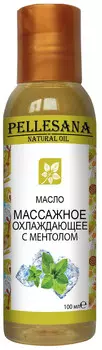 Масло массажное охлаждающее с ментолом PELLESANA. 100мл