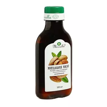Масло миндальное Mirrolla, косметическое, 100 мл 4241259