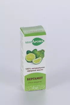 Масло МирАрома Бергамот эфирное, 10 мл