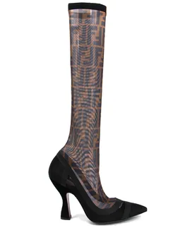 Текстильные сапоги FENDI