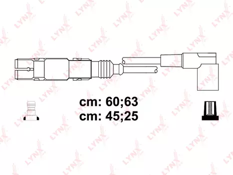 Высоковольтные провода (провода зажигания) LYNXAUTO SPE8036