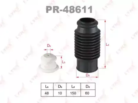 к-кт пыльн.+отб.! перед.\ Mazda 6 02> PR-48611 LYNXAUTO