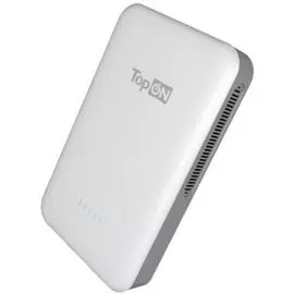 Аккумулятор внешний портативный TopOn TOP-M5W 5000mAh магнитная беспроводная зарядка 15W, PD 20W, белый