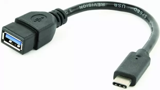 Адаптер USB 3.0 Filum FL-A-U3-CM-AF-0.15M, разъемы: Type C male- USB A female.