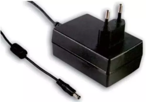 Адаптер сетевой Mean Well GSM36E24-P1J медицинский, 36Вт, вход 80...264B AC 47...63 Гц, 113...370B DC, выход 24B/1.5A, изоляция 4000В AC, 79x54x33мм,
