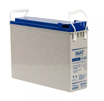 Аккумулятор Бастион SKAT SB 12100FT фронт-терминальный, тип AGM 12В 100Ач