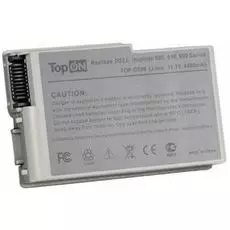 Аккумулятор для ноутбука Dell TopOn TOP-D500-LW для моделей Inspiron 500m, 600m, Latitude D500, D600, Precision M20 11.1V 4400mAh 49Wh. PN: M9014, 6Y2