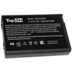 Аккумулятор для ноутбука HP TopOn TOP-ZV5000 для моделей Pavilion ZD8000, ZX6000, NX10, Presario R3000 14.8V 4400mAh 65Wh. PN: 346970-001, HSTNN-DB03