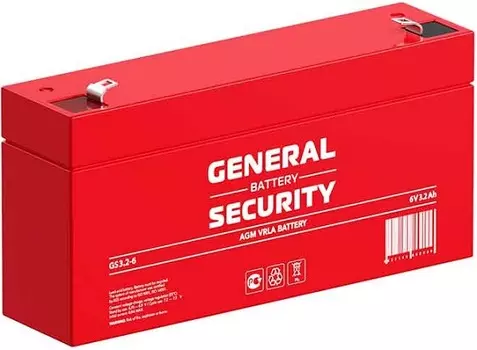 Аккумулятор General Security GS3.2-6