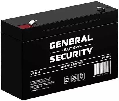 Аккумулятор General Security GSL12-6