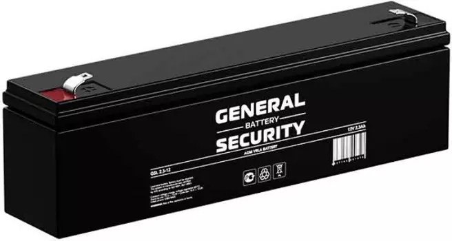 Аккумулятор General Security GSL2.3-12