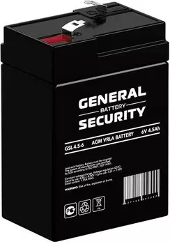 Аккумулятор General Security GSL4.5-6