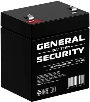Аккумулятор General Security GSL5-12 F2