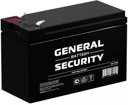 Аккумулятор General Security GSL7.2-12 F2