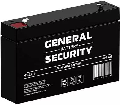 Аккумулятор General Security GSL7.2-6