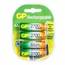Аккумулятор GP 270AAHC 1.2V, 2700mAh, 4шт, size AA