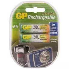 Аккумулятор GP 270AAHC 1.2V, 2700mAh, 2шт, size AA