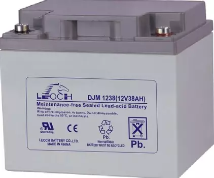 Аккумулятор LEOCH DJM 12-38 12В, 38Ач