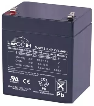 Аккумулятор LEOCH DJW12-5.4 F1 LEOCH 6,4Ач