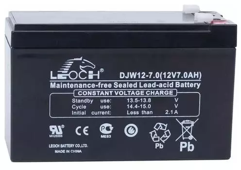 Аккумулятор LEOCH DJW12-7.0 LEOCH 8Ач