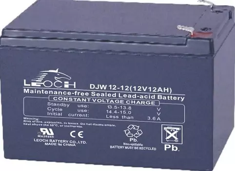 Аккумулятор LEOCH DJW 12-12 12В, 12Ач