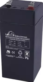 Аккумулятор LEOCH DJW 4-4,5 4В, 4.5Ач