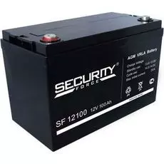 Аккумулятор Security Force 12 В, 100 Ач SF 12100 герметичный свинцово-кислотный