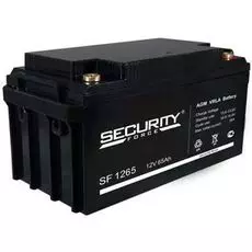 Аккумулятор Security Force 12 В, 65 Ач SF 1265 герметичный свинцово-кислотный