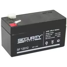 Аккумулятор Security Force 12В, 1.2 Ач SF 12012 герметичный свинцово-кислотный
