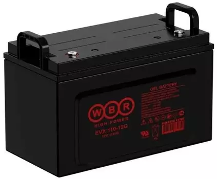 Аккумулятор WBR EVX110-12G WBR 110Ач