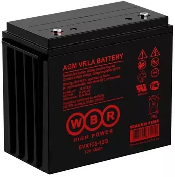 Аккумулятор WBR EVX135-12G WBR 135Ач