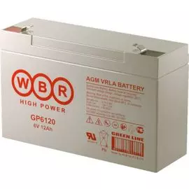 Аккумулятор WBR GP6120 GP 6120 WBR 6В, 12Ач