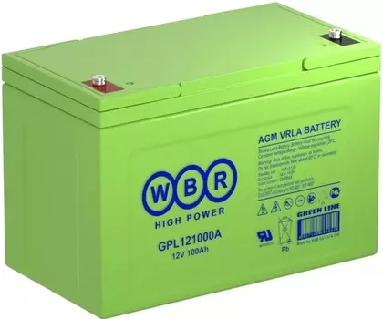 Аккумулятор WBR GPL121000A WBR 100Ач