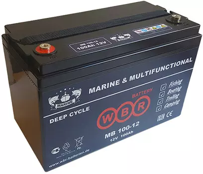 Аккумулятор WBR MB 100-12 12В, 100Ач