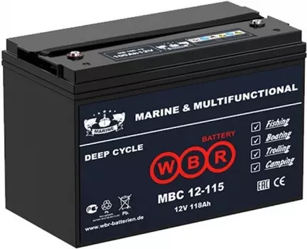 Аккумулятор WBR MBC12-115 WBR 119Ач