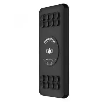 Аккумулятор внешний портативный Greenconnect GCR-54773 на 10000mAh беспроводная зарядка Qi с креплен