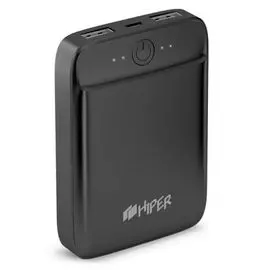 Аккумулятор внешний портативный HIPER SL6000 Li-Pol 6000 mAh 2.1A+2.1A 2xUSB черный