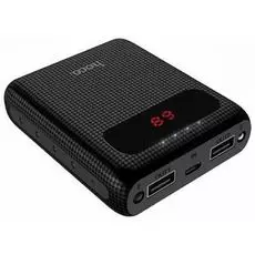 Аккумулятор внешний портативный Hoco B20-10000 6957531049623 10000мА/ч,USB, 2.1A, черный
