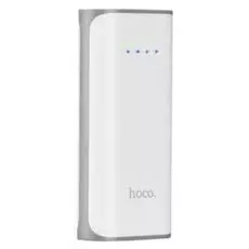 Аккумулятор внешний портативный Hoco B21-5200 6957531049685 5200мА/ч,USB, 1A, белый